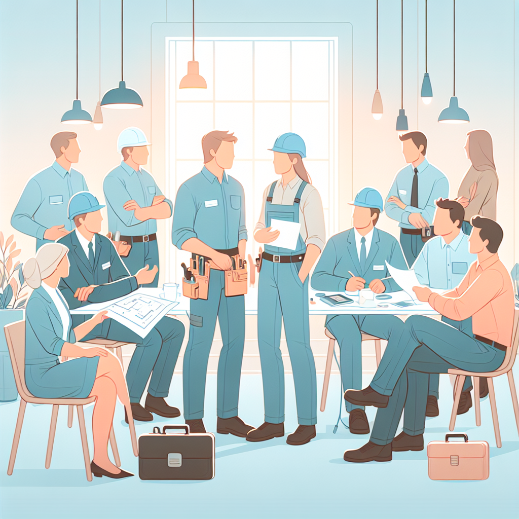 how to get more customers as an electrician UK illustration