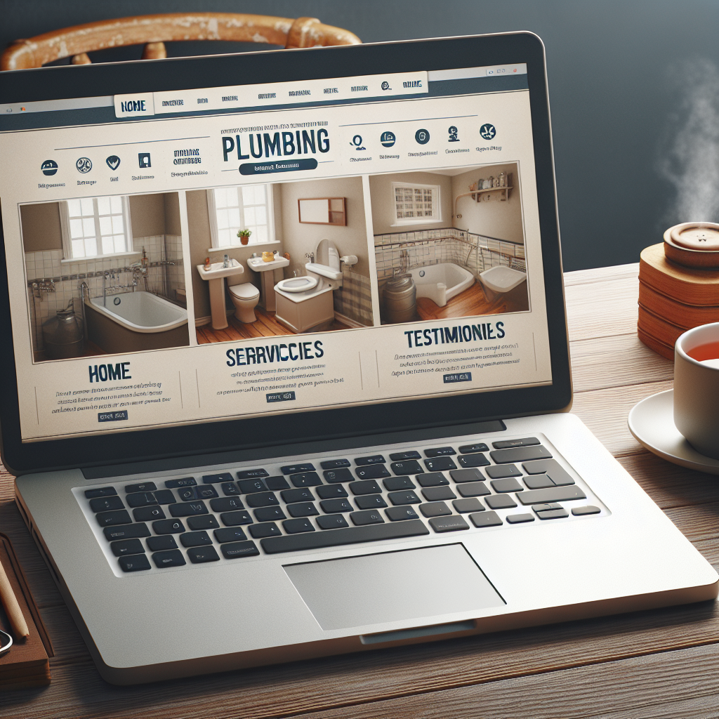 UK plumber building relationship with estate agent