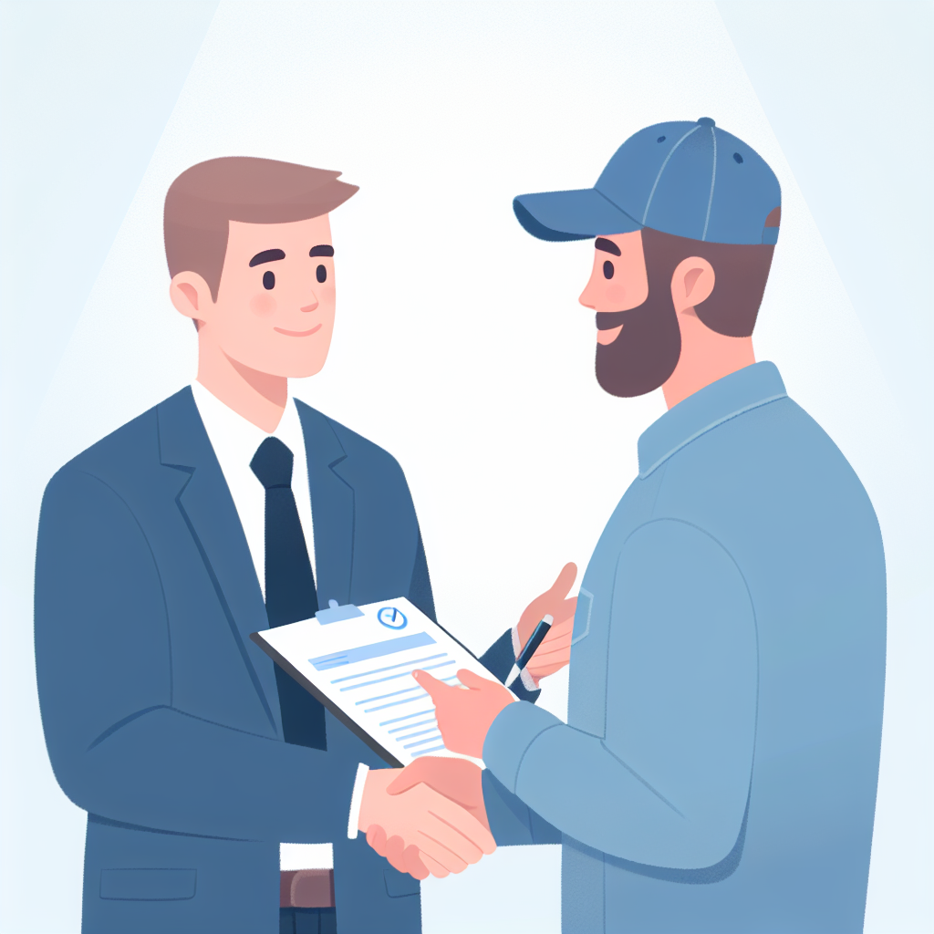 subcontracting vs employing staff for trades UK illustration
