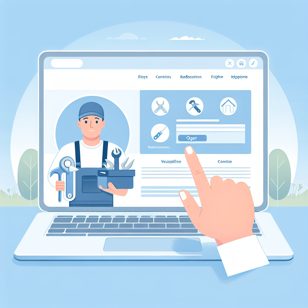 does a tradesperson need a website UK 2026 illustration