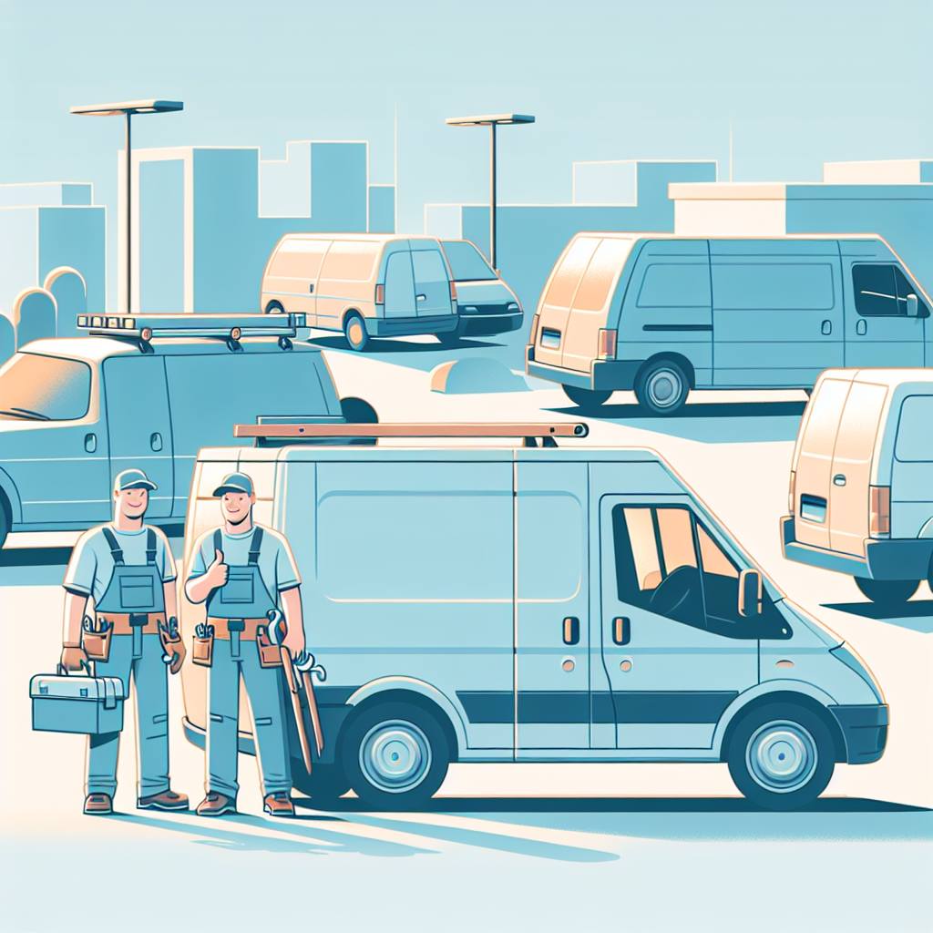 best van insurance for tradespeople UK 2026 illustration